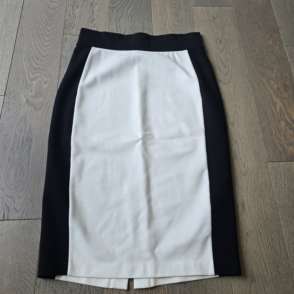 Armani Exchange Black and White Skirt
